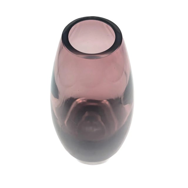 Riihimäen Lasi Oy Vintage Model 1365 Vase by Tamara Aladin for Riihimäen Lasi Oy For Sale - Image 4 of 11