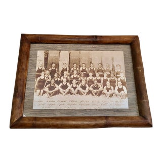 Duke Kahanamoku Surf Club Hawaii Tintype Photo, Framed For Sale