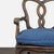 Brown Vintage Wood Dining Chair With Cane Seat For Sale - Image 8 of 14