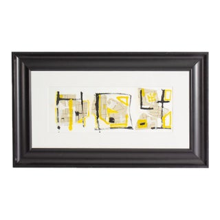 2004 "Another Language #3" Alkyd Painting by Steven Conant For Sale