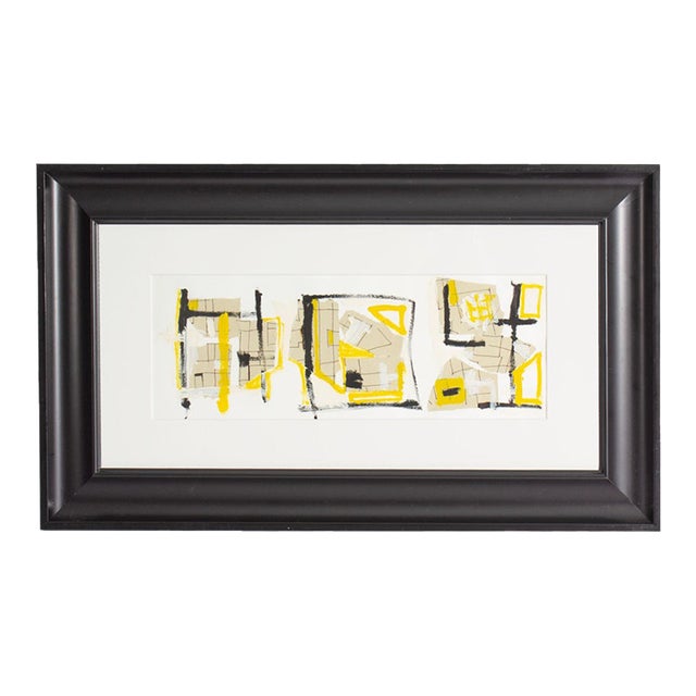 2004 "Another Language #3" Alkyd Painting by Steven Conant For Sale
