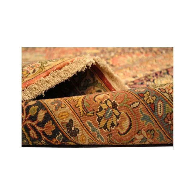 Traditional 2010s Handwoven Tabriz Style Area Rug 9’0″ X 11’8″ For Sale - Image 3 of 6