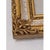 1960s Ornate Mediterranean Wood Glass 9.5x7.5 Picture Frame Carved Gold Beige Italian For Sale - Image 4 of 15