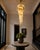 Exceptional Palme Leuchten Spiral Chandelier West Germany, circa 1970–1980 160 cm height | 60 cm diameter | Original...