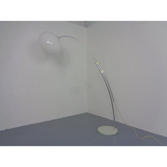 Adjustable German Arc Lamp, 1970s For Sale - Image 3 of 18