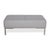 Animal Skin DS-112 Ottoman in Grey Leather from de Sede For Sale - Image 7 of 9