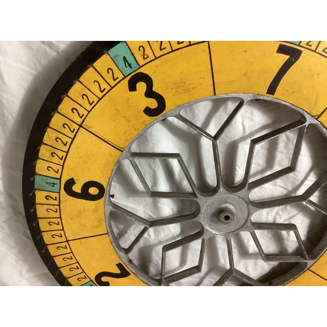 Antique Carnival Game Wheel of Chance With Two Sided Play For Sale In New York - Image 6 of 10