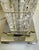 Art Deco Vintage Art Deco Style Architectural Cubed Glass & Chrome Table Lamp For Sale - Image 3 of 12