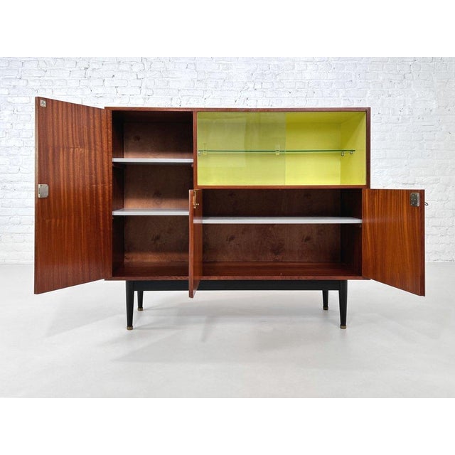 Modular Highboard Cabinets by Jos de Mey for Van Den Berghe Pauvers, 1950s, Set of 3 For Sale - Image 10 of 18