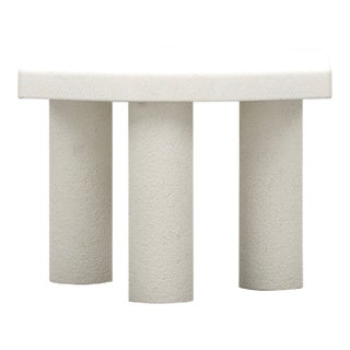 Maxime Boutillier Plaster Side Tables For Sale
