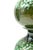 Large Space Age Table Lamp with Monumental 48cm Ceramic Base in Emerald Green from Kaiser Leuchten For Sale - Image 6 of 14