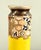 Antique Meiji Period Japanese Satsuma Ceramic Vase With Yellow Ground and Bird Decoration For Sale - Image 4 of 10