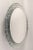Mid-Century Modern Oval Acrylic Wall Mirror, 1970 For Sale - Image 3 of 18