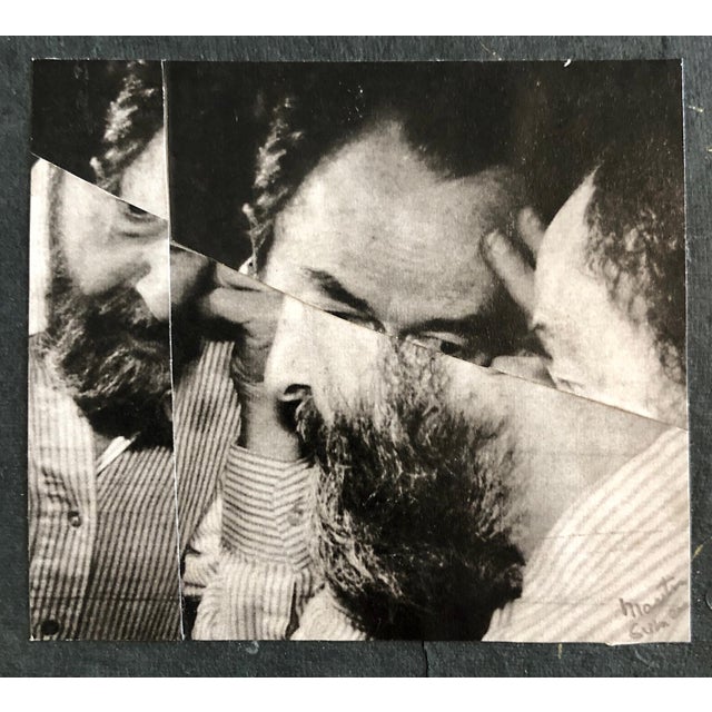 Martin Sumers, Vintage Abstract Expressionist Hyman Bloom Photo Collage Assemblage Photograph, c.1998 For Sale