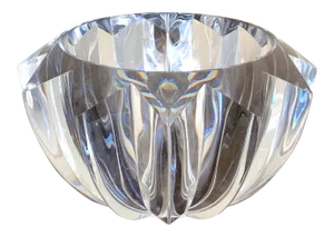 Vintage Lucite Sunburst Bowl