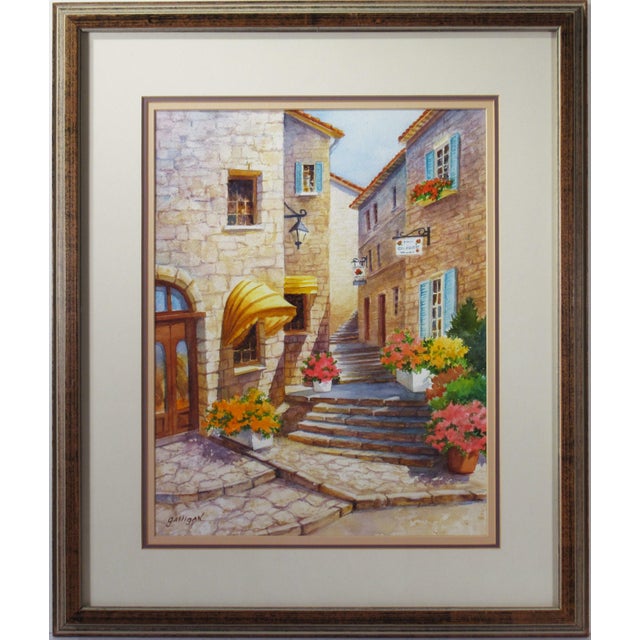 Sharon Galigan, Village de Provence, Circa 1990 For Sale