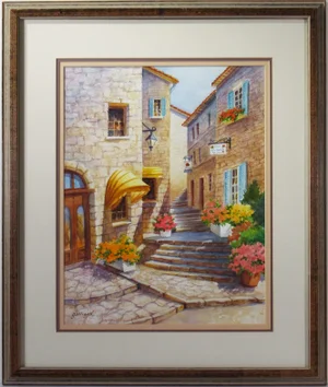 Sharon Galigan, Village de Provence, Circa 1990