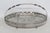 Mid 20th Century Mayell Queen Anne Divided Glass Dish on Footed Silver Plated Handled Stand For Sale - Image 12 of 15
