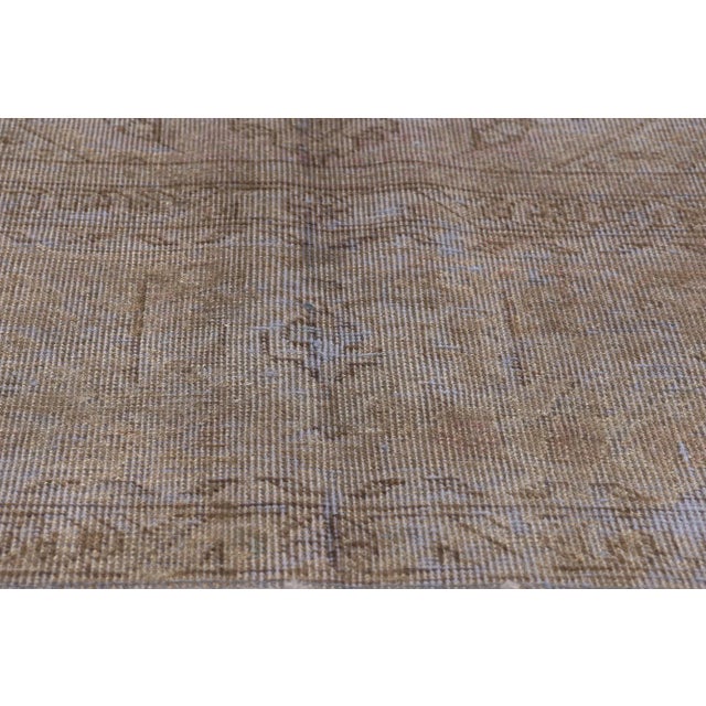 Mid 20th Century Mid 20th Century Industrial Chic Vintage Turkish Rug 07'10 X 10'11 For Sale - Image 5 of 9