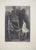 Paul Renouard (1845-1924) Ballerina and her master - The Opera: The Throne of the Prophet, 1893 Original etching Signed in...