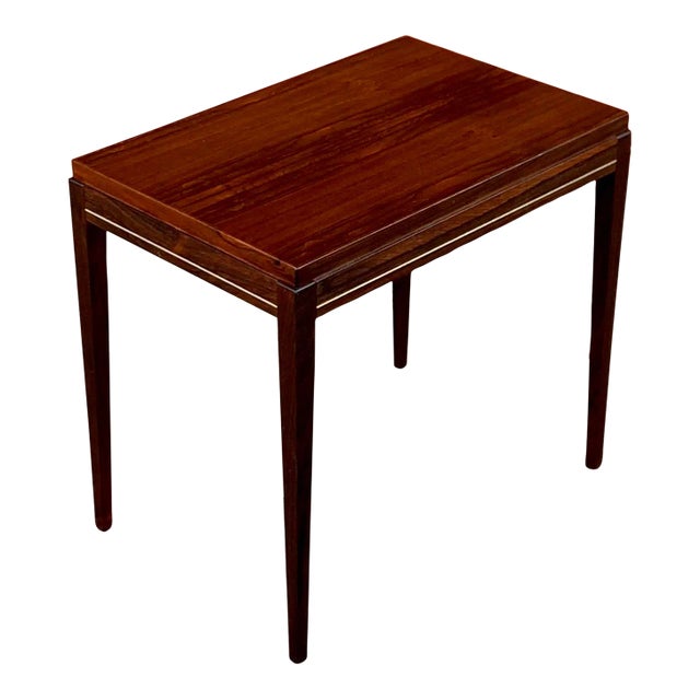 Frits Henningsen Sofa Table in Rosewood, Denmark, 1950s For Sale