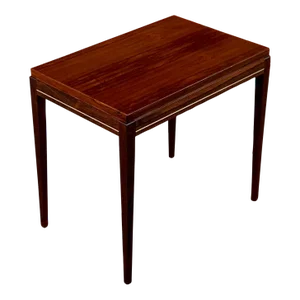 Frits Henningsen Sofa Table in Rosewood, Denmark, 1950s