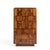Lane Staccato Brutalist Mid Century Walnut Highboy Armoire Dresser This armoire measures: 38 wide x 18.75 deep x 63.75...