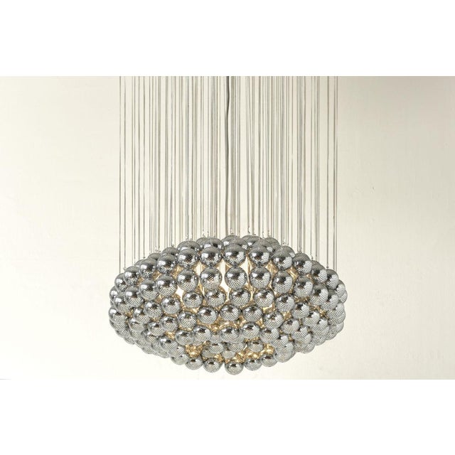 Silver Swiss Pendant Lamp by Verner Panton, 1969 For Sale - Image 8 of 15