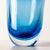 Sommerso Blue Glass Vase by Flavio Poli for Seguso For Sale - Image 5 of 7
