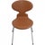 Brown Ant Chairs in Cognac Leather by Arne Jacobsen, 1990s, Set of 6 For Sale - Image 8 of 18
