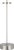 Modern Kelly Wearstler by Visual Comfort Signature Sene 12" Rechargeable Table Lamp in Museum Nickel For Sale - Image 3 of 3