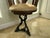 Cast Iron and Oak Captains Chair For Sale - Image 3 of 13