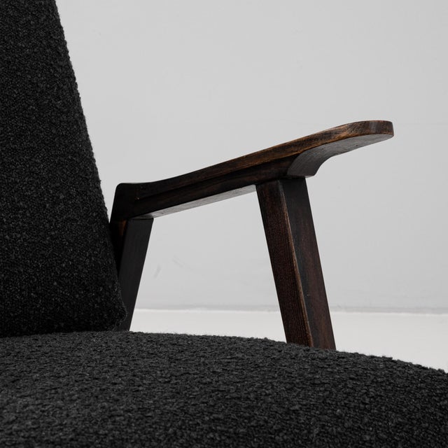 20th Century Czech Upholstered Armchair For Sale - Image 10 of 18