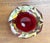 Vintage Italian Red and Yellow Sommerso Murano Glass Bowl, 1970s, in Very Good conditions. Designed 1970 to 1979