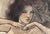 Contemporary The Door, ca. 2010 by Rebecca Leveille-Guay | Watercolor and gouache of a woman with flowing hair For Sale - Image 3 of 5