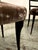Black Set of 4 Vintage Italian Dining Chairs For Sale - Image 8 of 9
