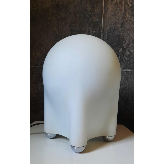 Silver Drop Table Lamp by Giotto Stopino for Enrico Tronconi, Italy, 1976 For Sale - Image 8 of 18