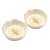 Intercontinental Hotel Paris Ashtrays - a Pair For Sale