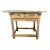 18th Century Bleached Walnut Spanish Colonial Table With Two Drawers For Sale
