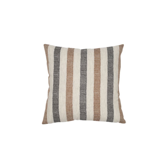 Decorative pillow; knife edge; hidden zipper closure; 90/10 feather/down insert Dry Clean