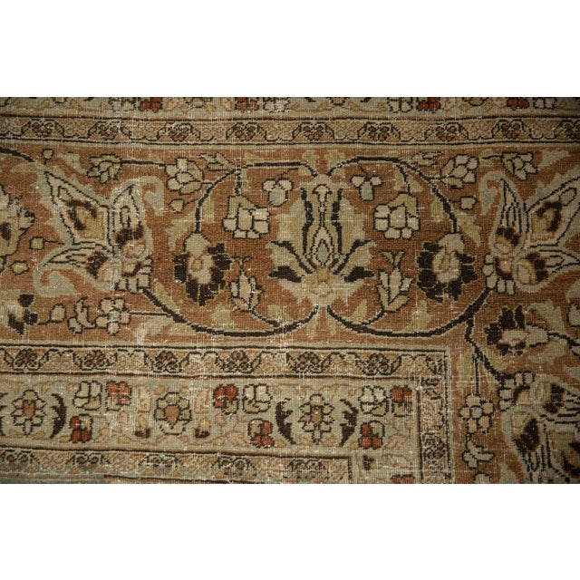 Blue Vintage Distressed Meshed Carpet - 11'7" X 15'11" For Sale - Image 8 of 12