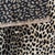 Clarence House Leopard Velvet Upholstery Fabric 50” X 34” For Sale In New York - Image 6 of 7