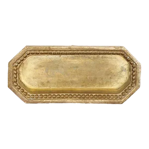 Mid 20th Century Waldorf Astoria Gold Plated Bronze Recessed Sash Window Lift