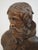 Antique Expressive Woodcarving, Bust Depicting a Monk or Male Saint, Ca. 1800 For Sale - Image 11 of 18