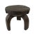 This stunning and rare vintage African wooden milk stool, skillfully crafted by the Hehe Gogo people in Tanzania from a...