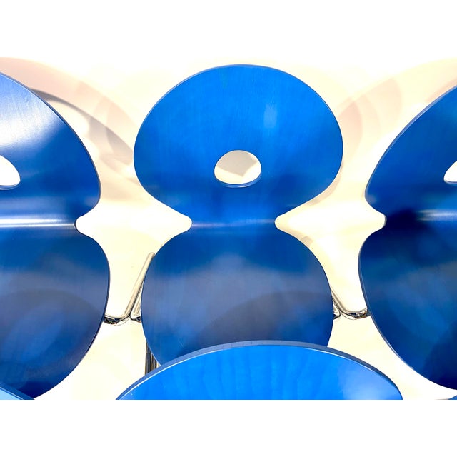 Pantoflex Cantilever Chairs by Verner Panton for VS, 1990s, Set of 6 For Sale - Image 12 of 18