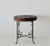 Vintage Mid-Century Wicker Bamboo Side Table Scroll Base Detail For Sale - Image 12 of 12
