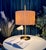 Mid-Century Modern Large Minimalist Table Lamp in Brass and Wild Silk from Staff Leuchten, 1960s For Sale - Image 3 of 18