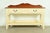 Ethan Allen American Colonial Cream Lacquered Maple Sideboard Buffet Server or Console Table For Sale - Image 15 of 15