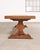 Country French Provincial Oak Farmhouse Trestle Dining Table 10 Ft For Sale In Sacramento - Image 6 of 18